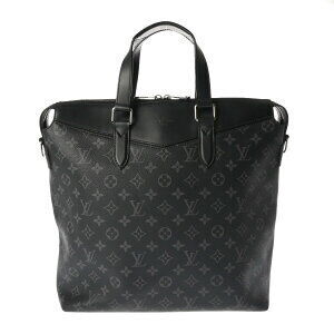 Louis Vuitton Monogram Eclipse Black Explorer Bag Black Canvas Business